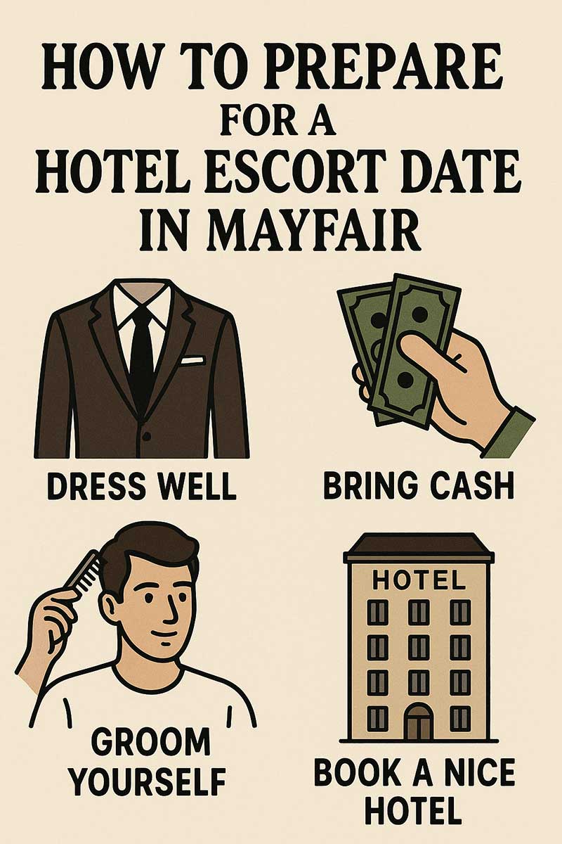 How to Prepare for a Hotel Escort Date in Mayfair